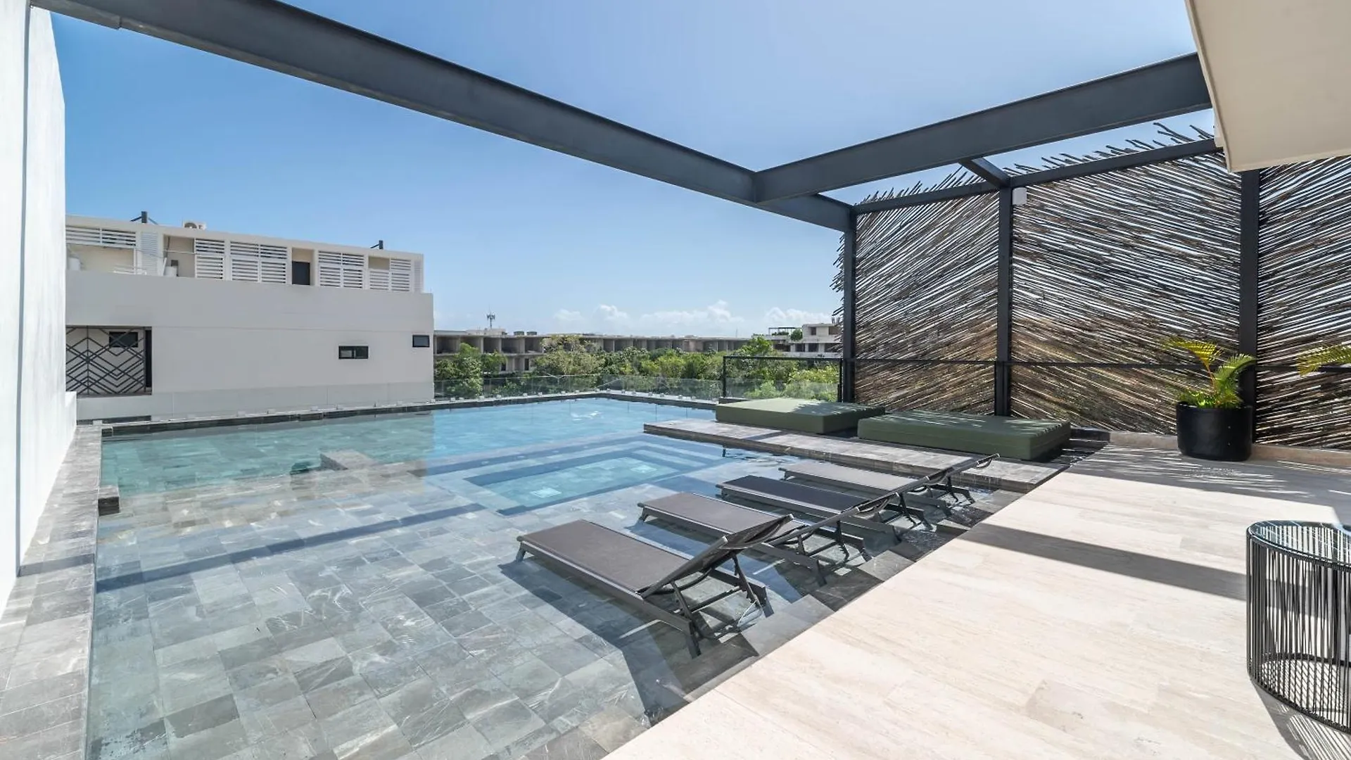 2Br Plunge Pool, Rooftop Pool, Gym, Kids Playroom Tulum Meksika