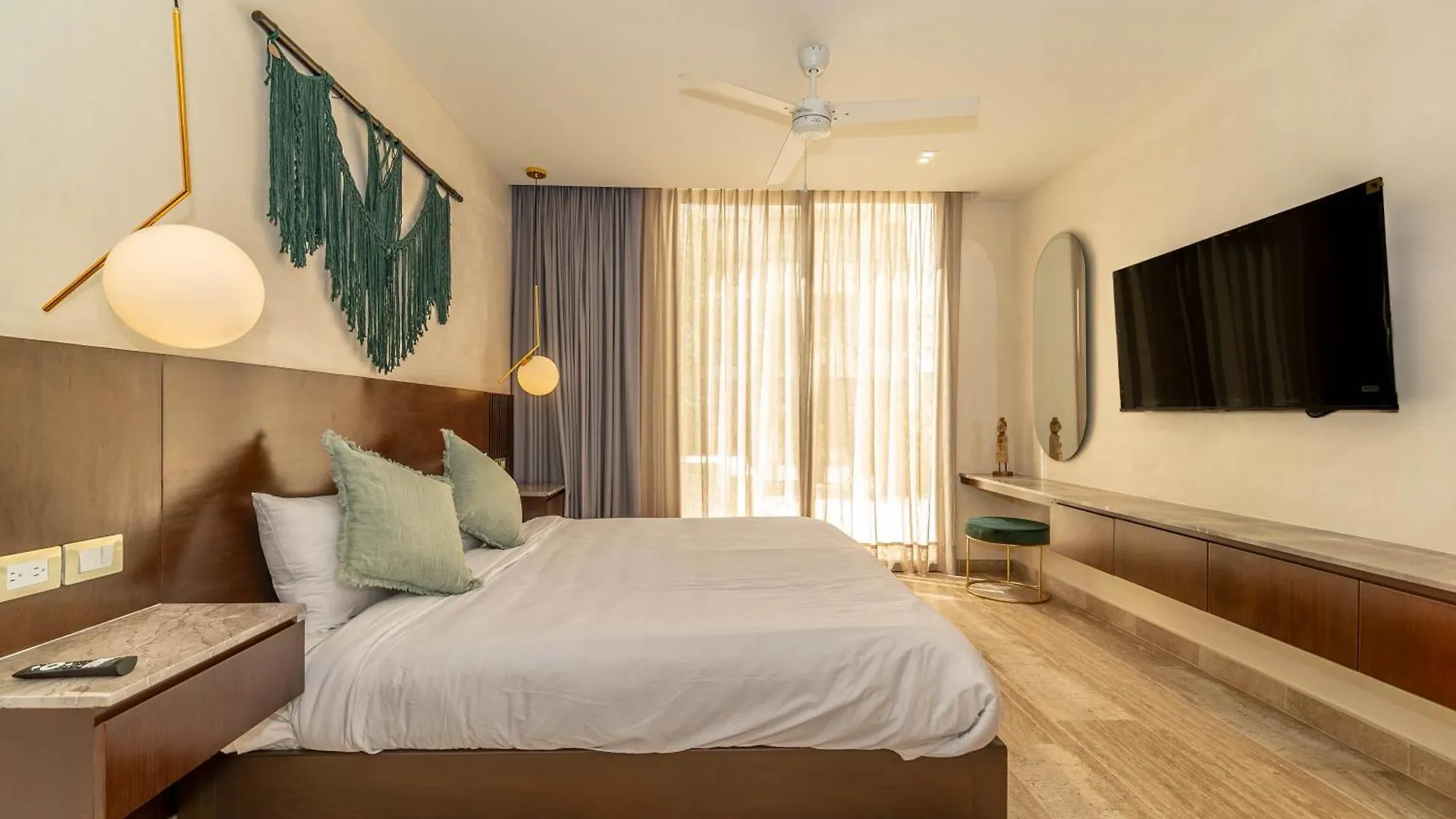 2Br Plunge Pool, Rooftop Pool, Gym, Kids Playroom Tulum 0*,  Meksika